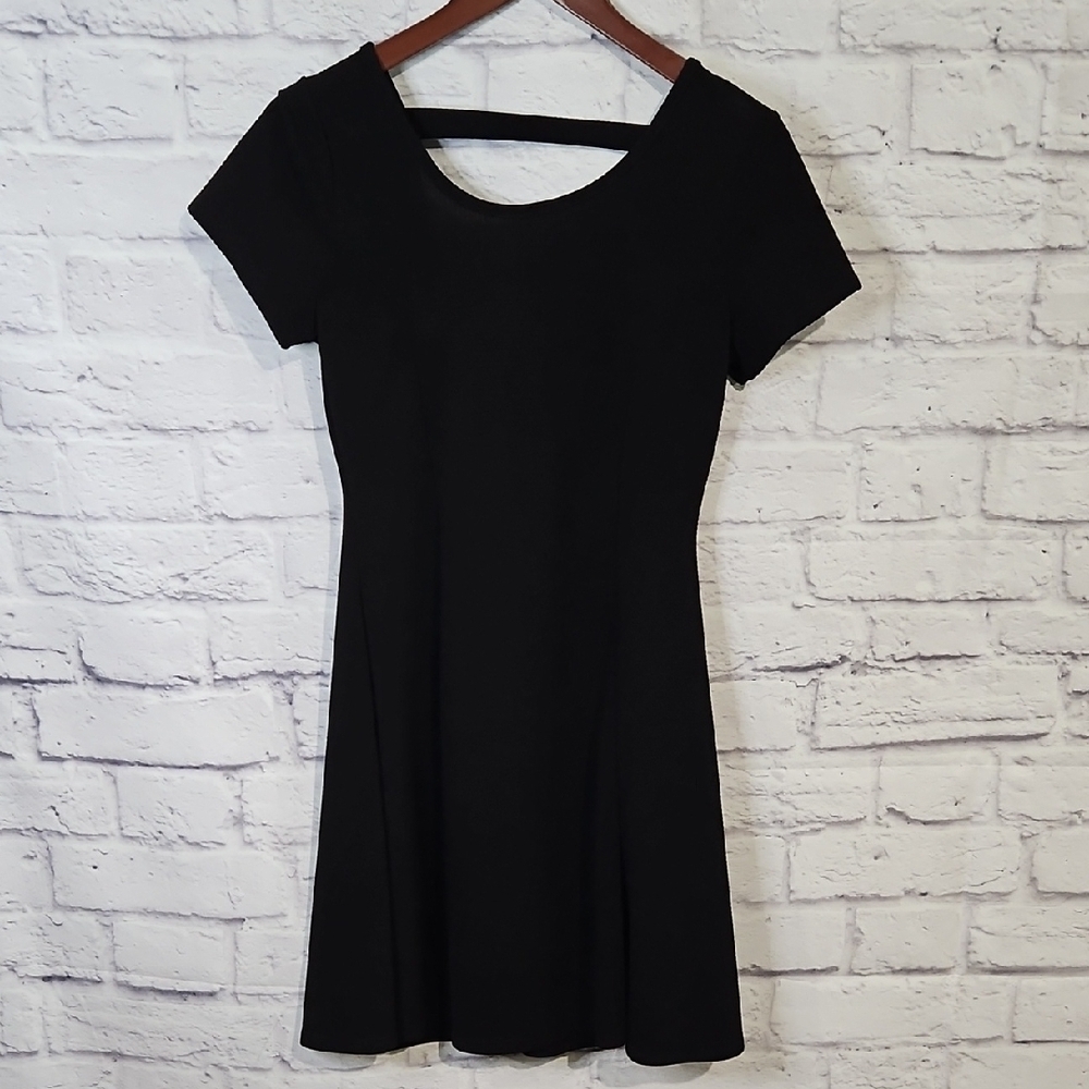 Olivia Rae Elegant Black Mini Dress